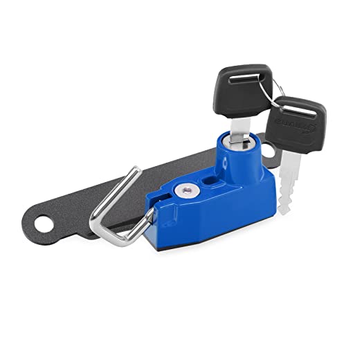 Black Motorcycle Helmet Lock O992