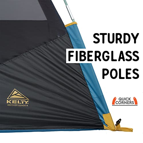4 Person Camping Tent with Fiberglass Poles V58954
