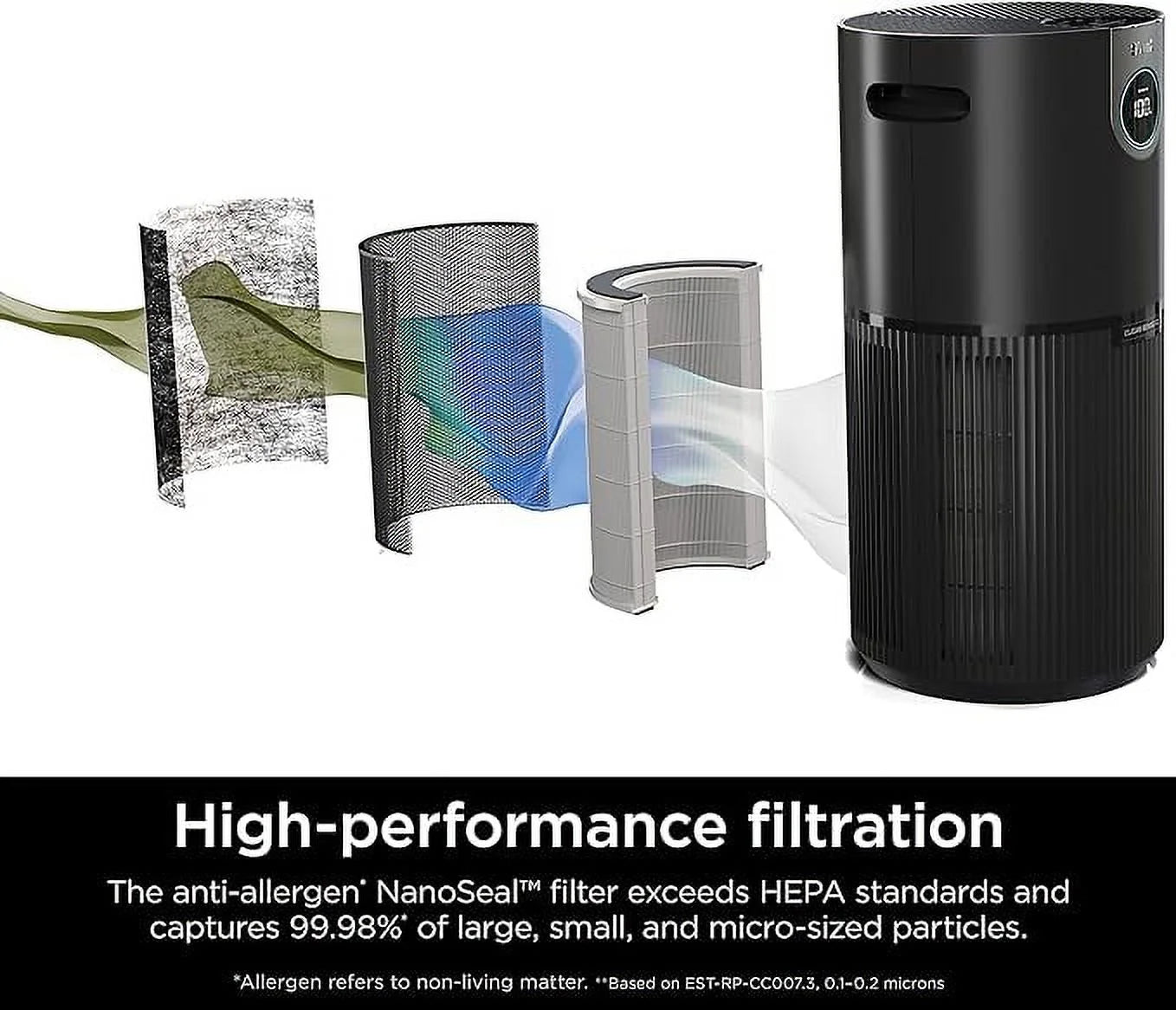 Black HEPA Air Purifier R346223