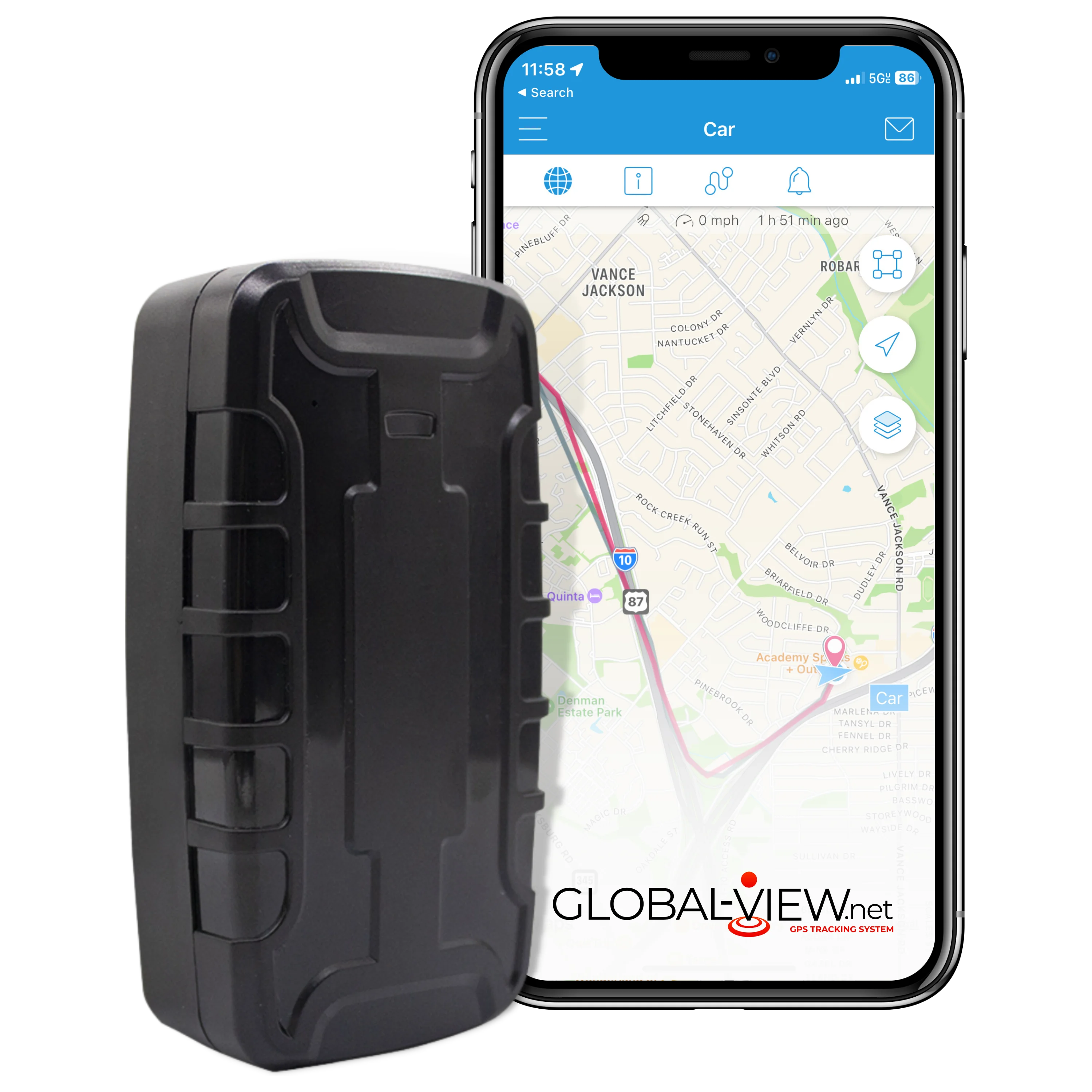 Magnetic GPS Tracker with 180 Day Battery Life K829167