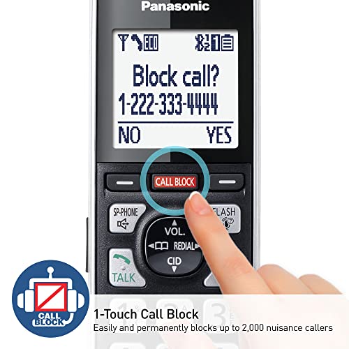 4 Handset Cordless Phone with Answering Machine W98063