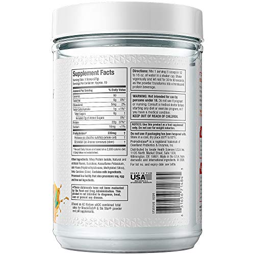 Whey Protein Isolate Powder Orange Dreamsicle 1.1lb 19 Servings L70354