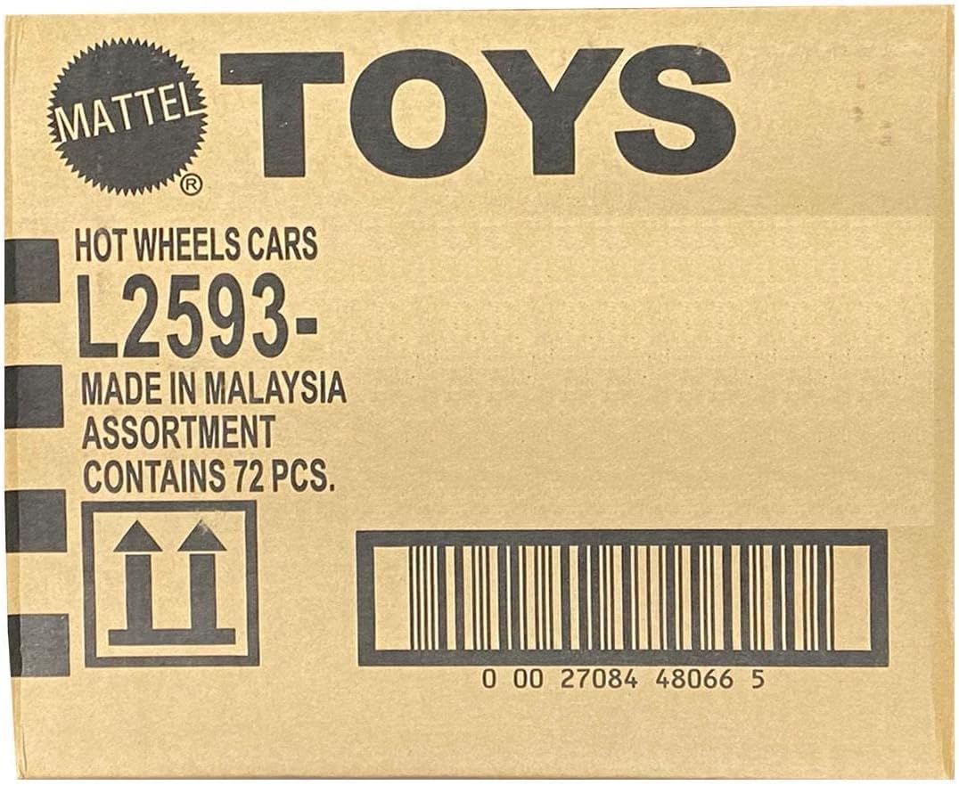 72 Count Die-Cast Toy Cars F411