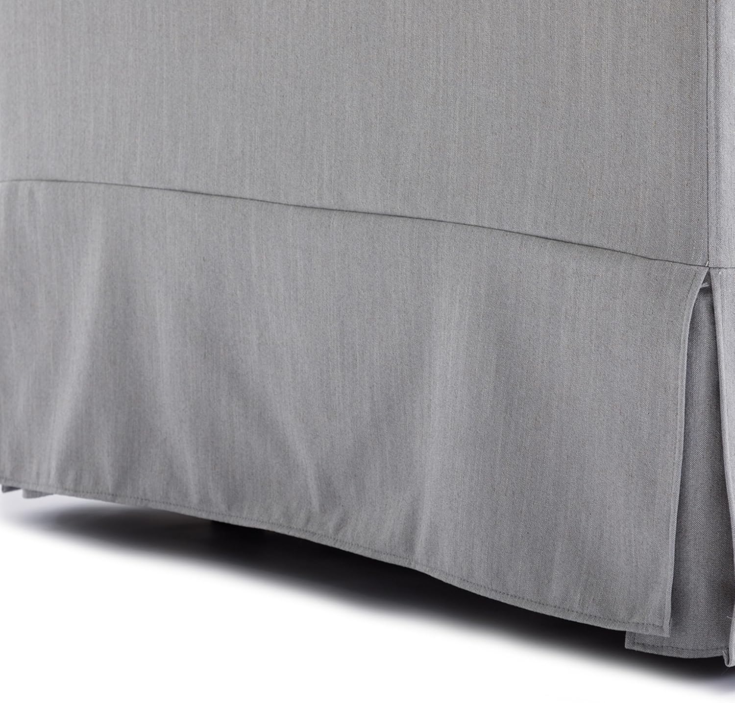Light Grey Single Seat Module Sofa with 1 Ottoman A24286