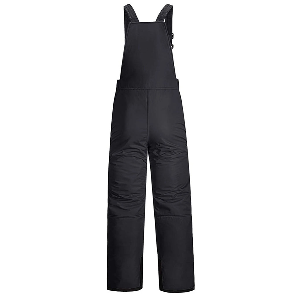 Kids Waterproof Snow Ski Bibs Overalls Long Bib Pants Insulated Ski Pants D2403