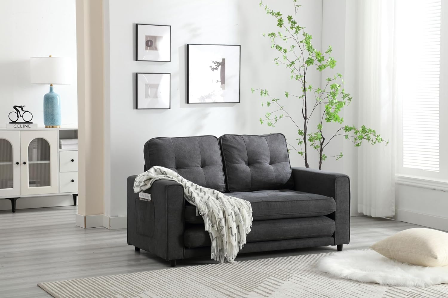 Convertible Futon Couch Sofa Bed Q283379