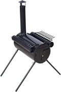 Portable Military Camping Wood Stove Tent Heater Cot Camp Cooking Rv Y344