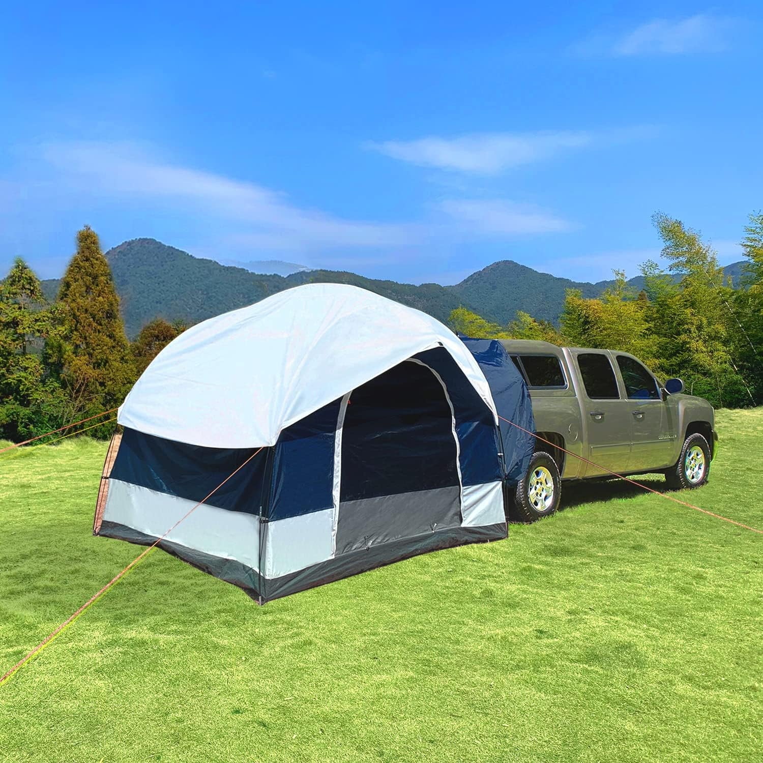SUV Tent Attachment 8' W x 8' L x 7.2' H with Rainfly and Storage Bag J459