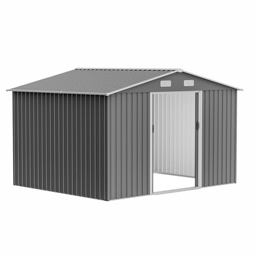 6x4 Ft Outdoor Storage Shed Black P69807
