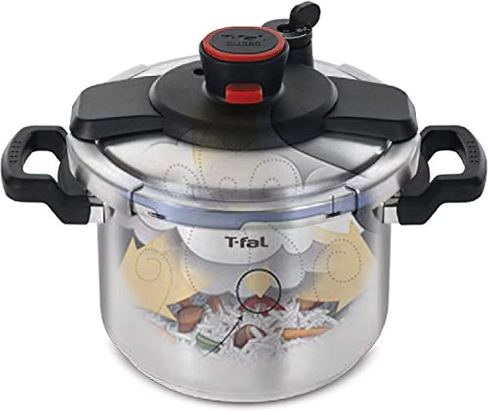 Stainless Steel 6.3-Quart Pressure Cooker B343081