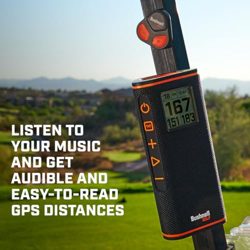 Golf GPS Speaker with LCD Screen and Magnetic Mount I26737