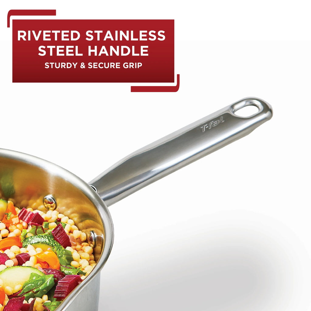 3 Quart Stainless Steel Sauce Pan with Lid D629328