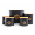 5 Piece Kitchen Canister Set P53312