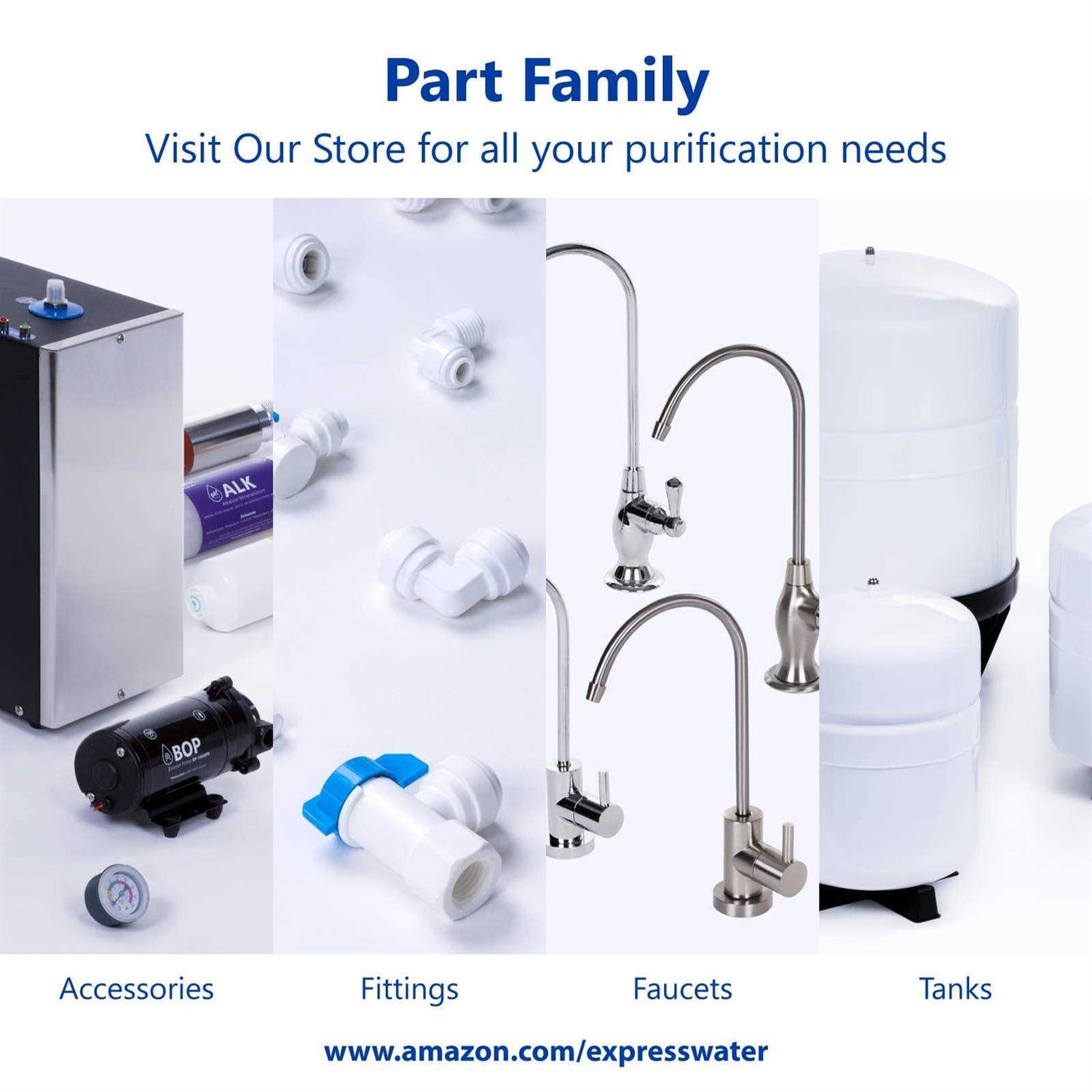 Chrome Water Filter Faucet N504