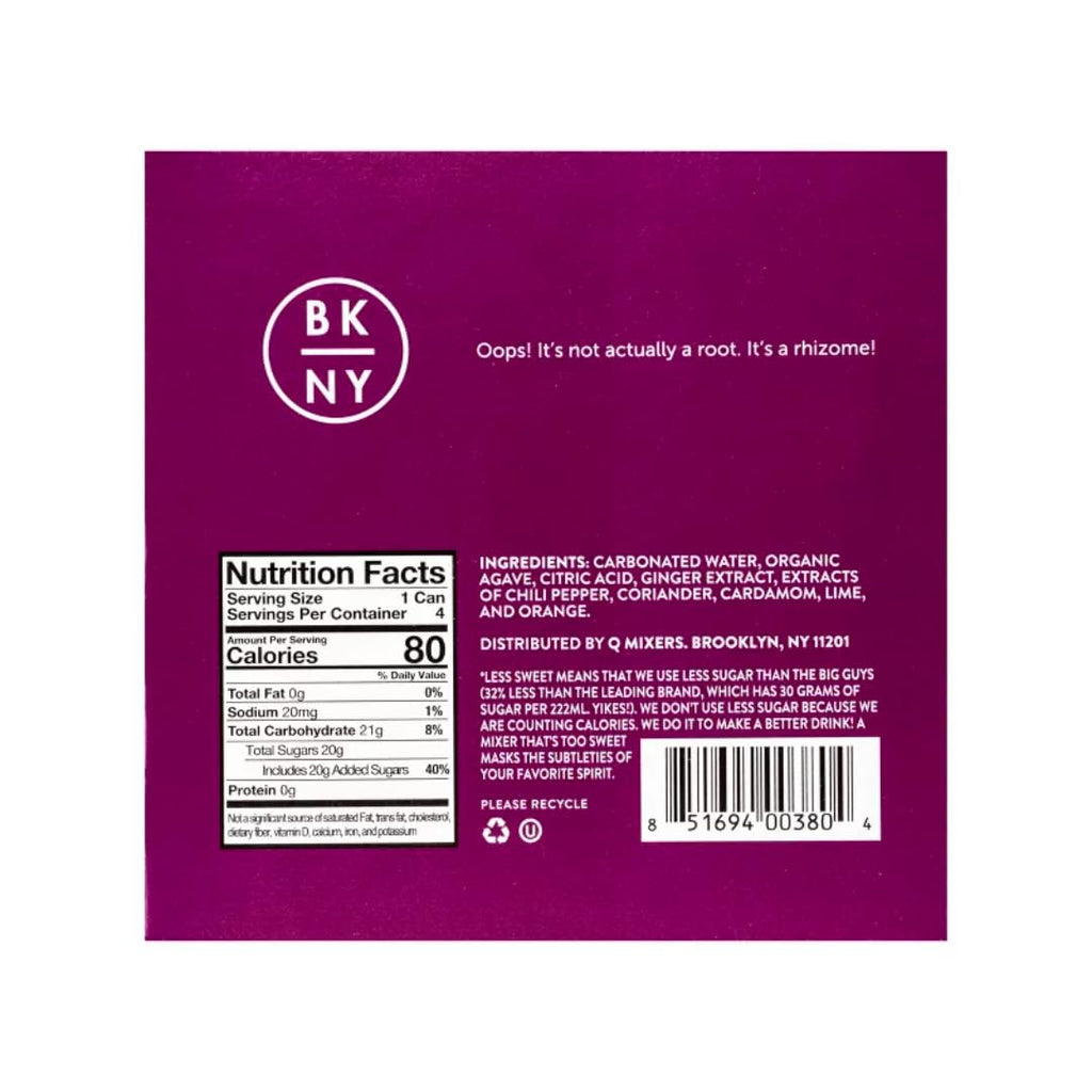 12 pack 7.5 fl oz Ginger Beer E639