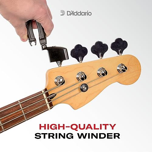Bass Guitar String Winder, Cutter, Bridge Pin Puller - All-in-One Tool W8850