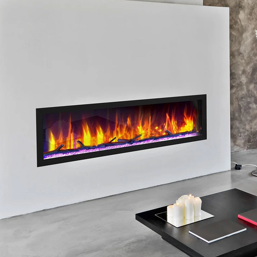 64.50 Inch Electric Wall Fireplace V316592