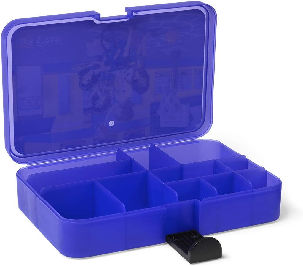 Blue Lego Sorting Box with Organizing Dividers X179479