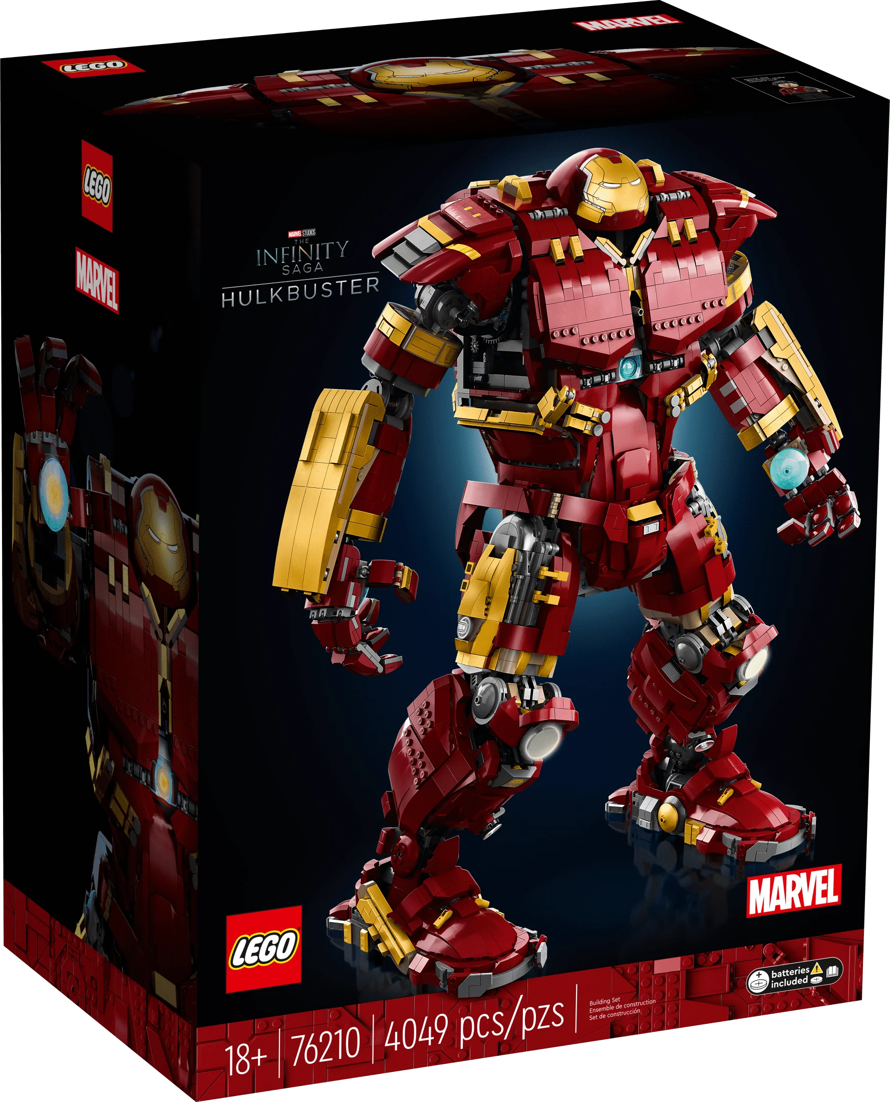 LEGO Marvel Hulkbuster Building Set with Minifigure V654522