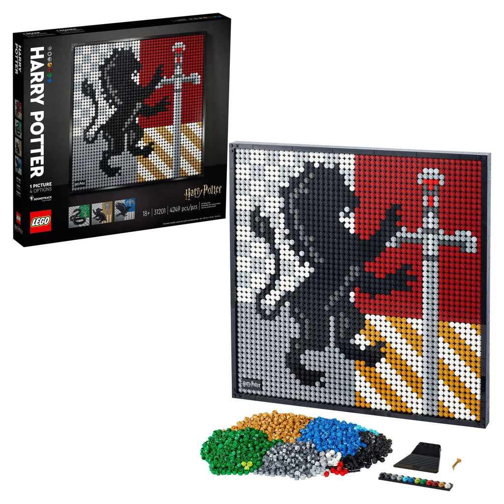 LEGO Art Harry Potter Hogwarts Crests (4,249 Pieces) Z494065