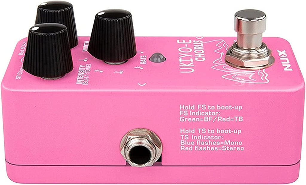 Mini Chorus Guitar Effects Pedal Bundle with Tuner S5949
