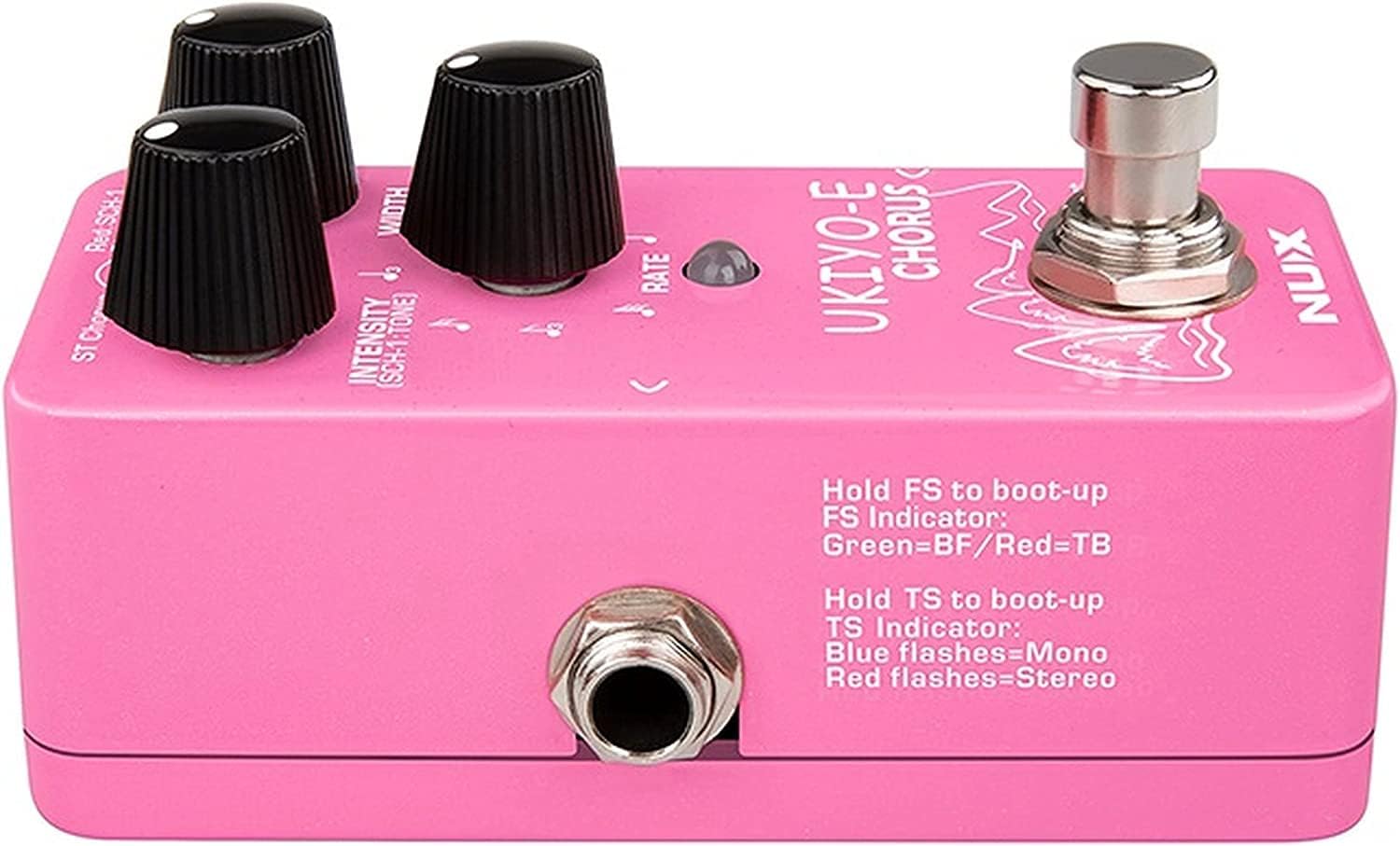 Mini Chorus Guitar Effects Pedal Bundle with Tuner S5949