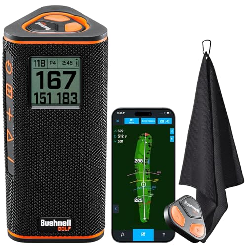 Golf GPS Speaker with LCD Screen and Magnetic Mount I26737
