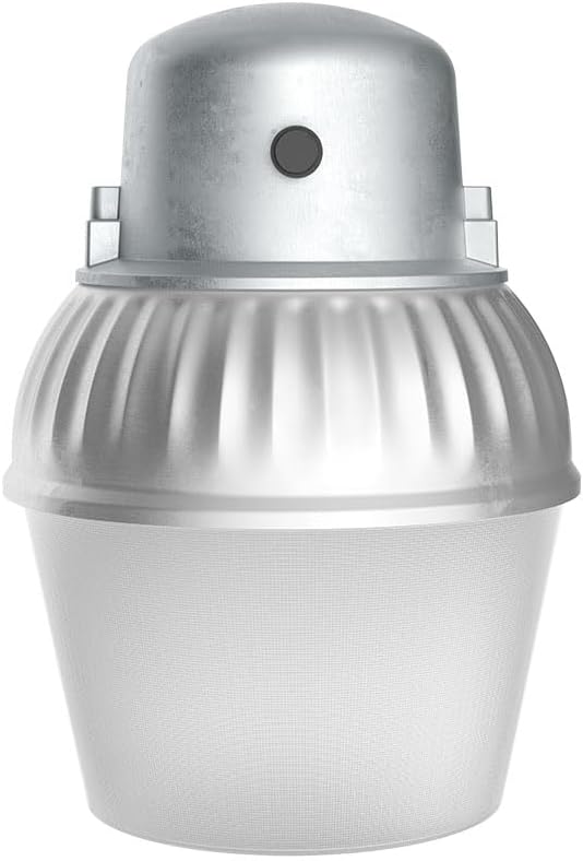 Gray Outdoor LED Area Light with Photocell E85064