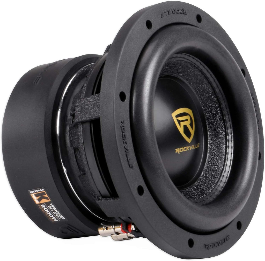 8" 2000 Watt Car Stereo Subwoofers Dual 2-Ohm CEA Subs O868424