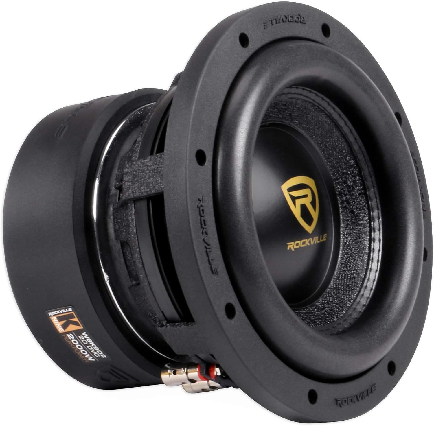 8" 2000 Watt Car Stereo Subwoofers Dual 2-Ohm CEA Subs O868424