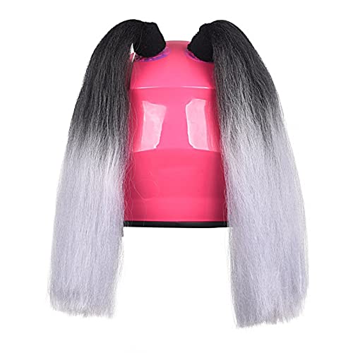 Detachable Vibrant Color Ponytails for Helmets P74967