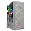 White Intel Core i5 3.40GHz GeForce GTX 650 8GB RAM 1TB HDD WiFi RGB Lighting Windows 10 Pro Gaming PC Desktop Computer B1549