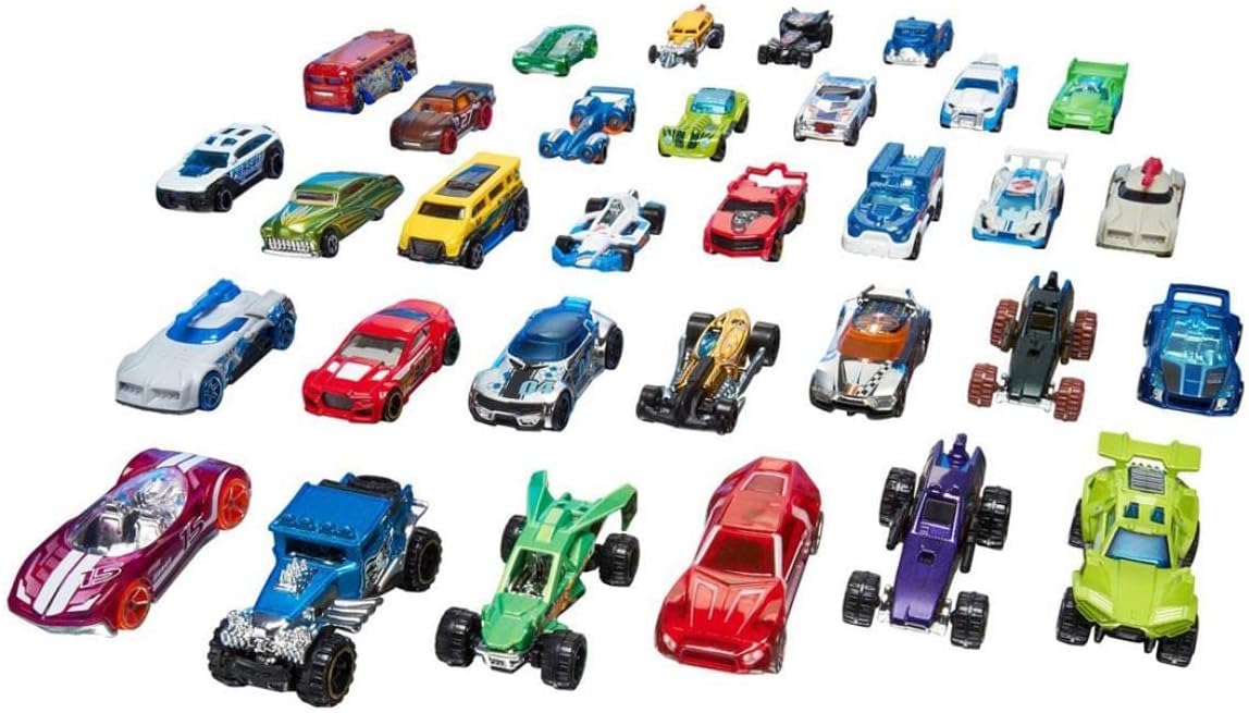 72 Count Die-Cast Toy Cars F411