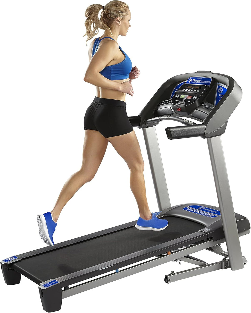 Foldable Treadmill with Bluetooth Connectivity and Incline H4954
