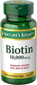 Biotin 10000 mcg Rapid Release Softgels, 120 Ct D2540