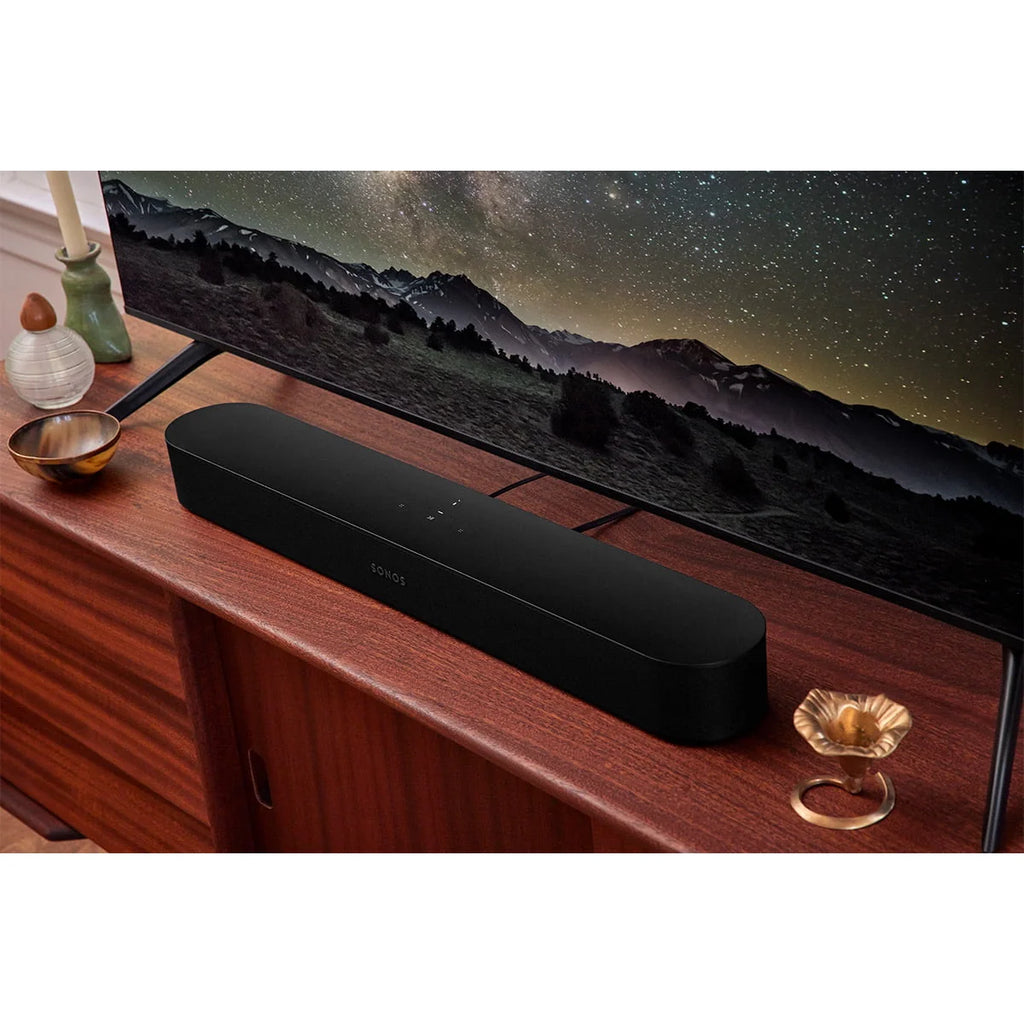 Compact Smart Sound Bar with Dolby Atmos (Black) L676
