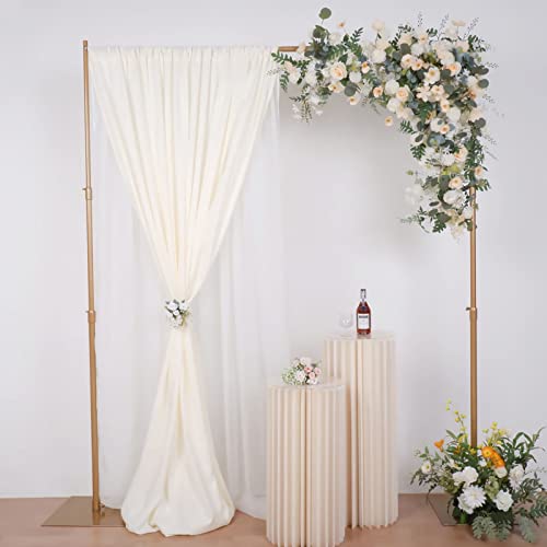 10ft x 10ft Heavy Duty Pipe and Drape Kit with Metal Steel Base H149