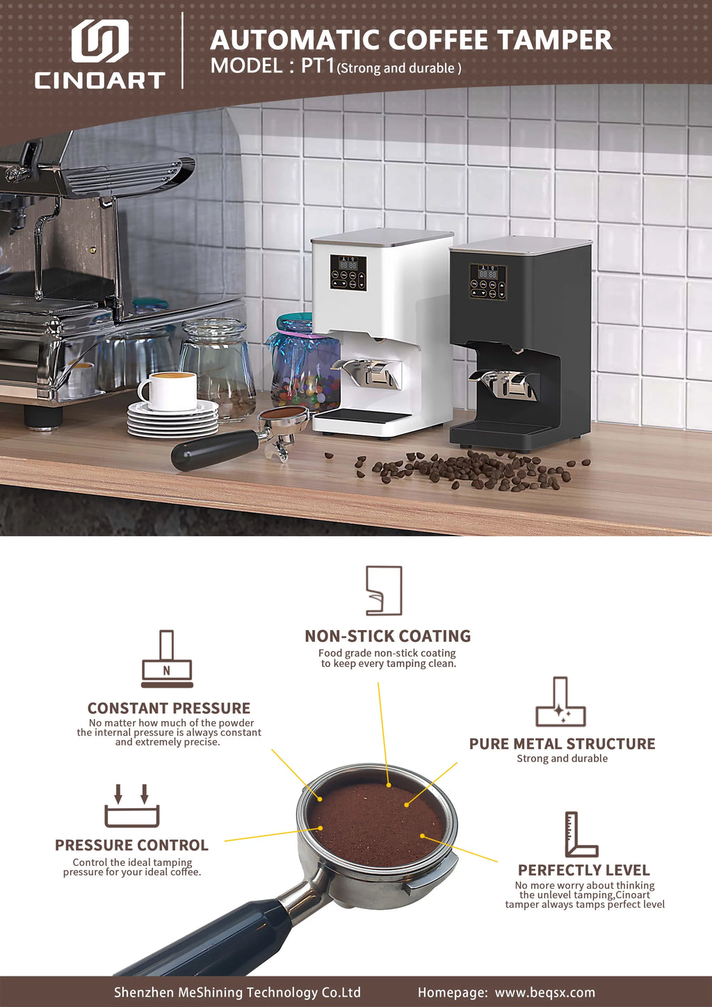 58mm Electric Coffee Tamper Machine U3115