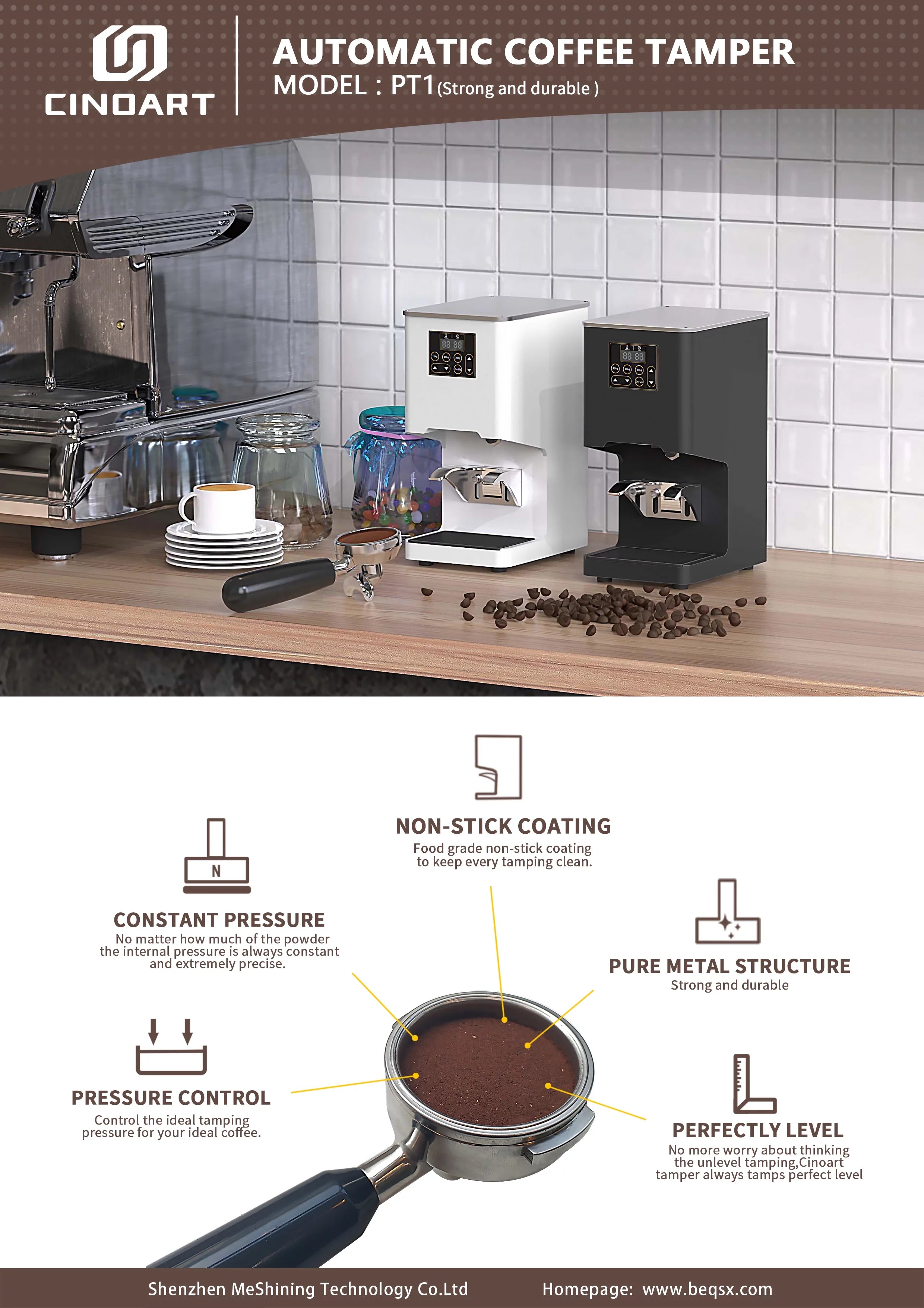 58mm Electric Coffee Tamper Machine U3115