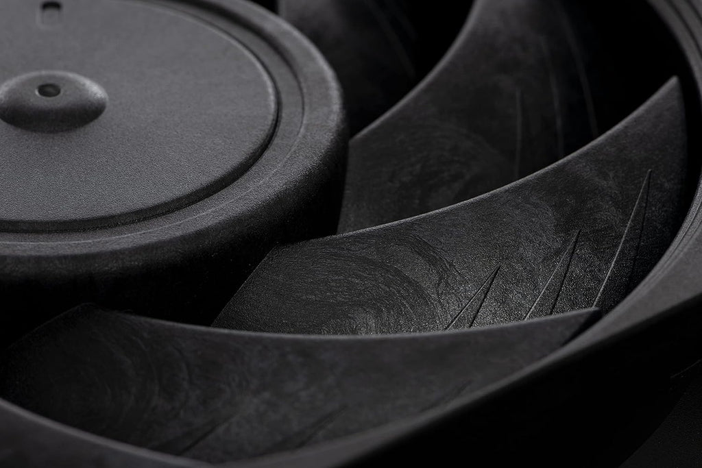Black 120mm 4-Pin Quiet Fan L53497