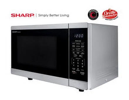 Black Mirror Countertop Microwave Oven A206