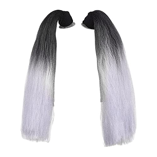 Detachable Vibrant Color Ponytails for Helmets P74967