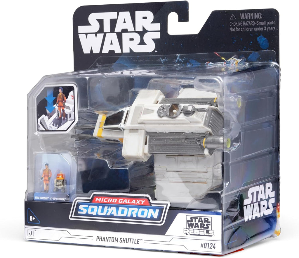 Phantom Shuttle 5-Inch Vehicle with Folding Wings and Removable Hatch M39409