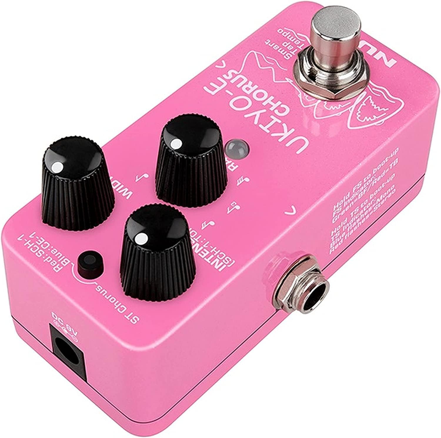 Mini Chorus Guitar Effects Pedal Bundle with Tuner S5949