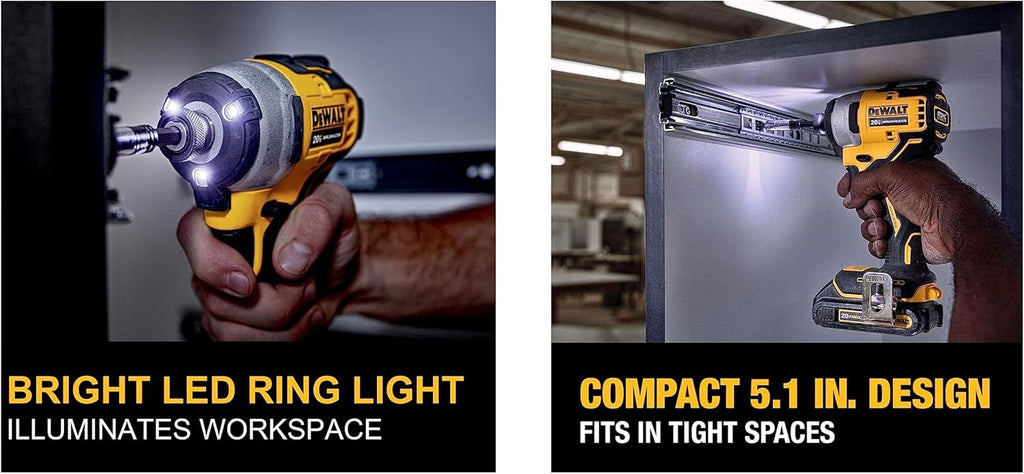 20V-Max Brushless Compact 1/4 in. Impact Driver Kit with 2.0Ah Battery I493