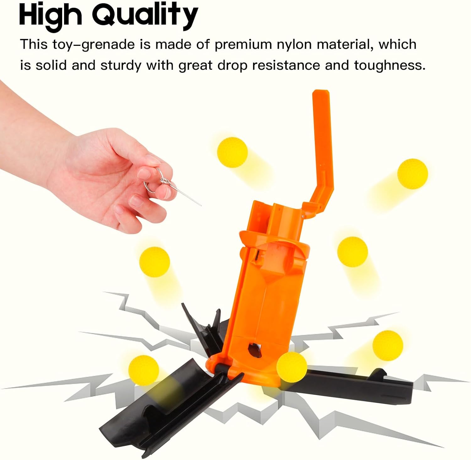 Plastic Toy Grenade T4680
