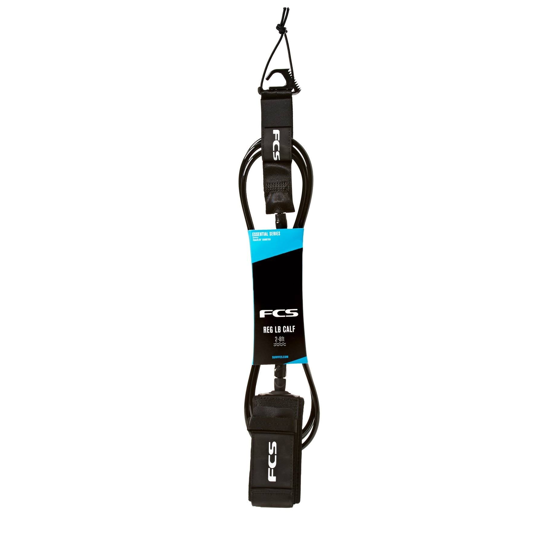 Black 9ft Longboard Leash L5455