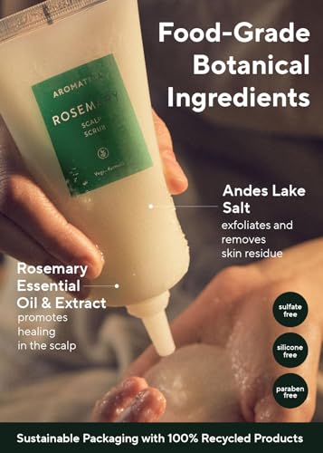 Rosemary Scalp Scrub 5.82oz / 165g Salt Scrub Y6775