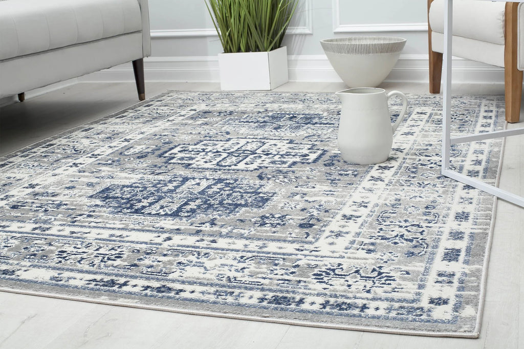 Vintage Transitional Area Rug, 5'3"x7' R44686