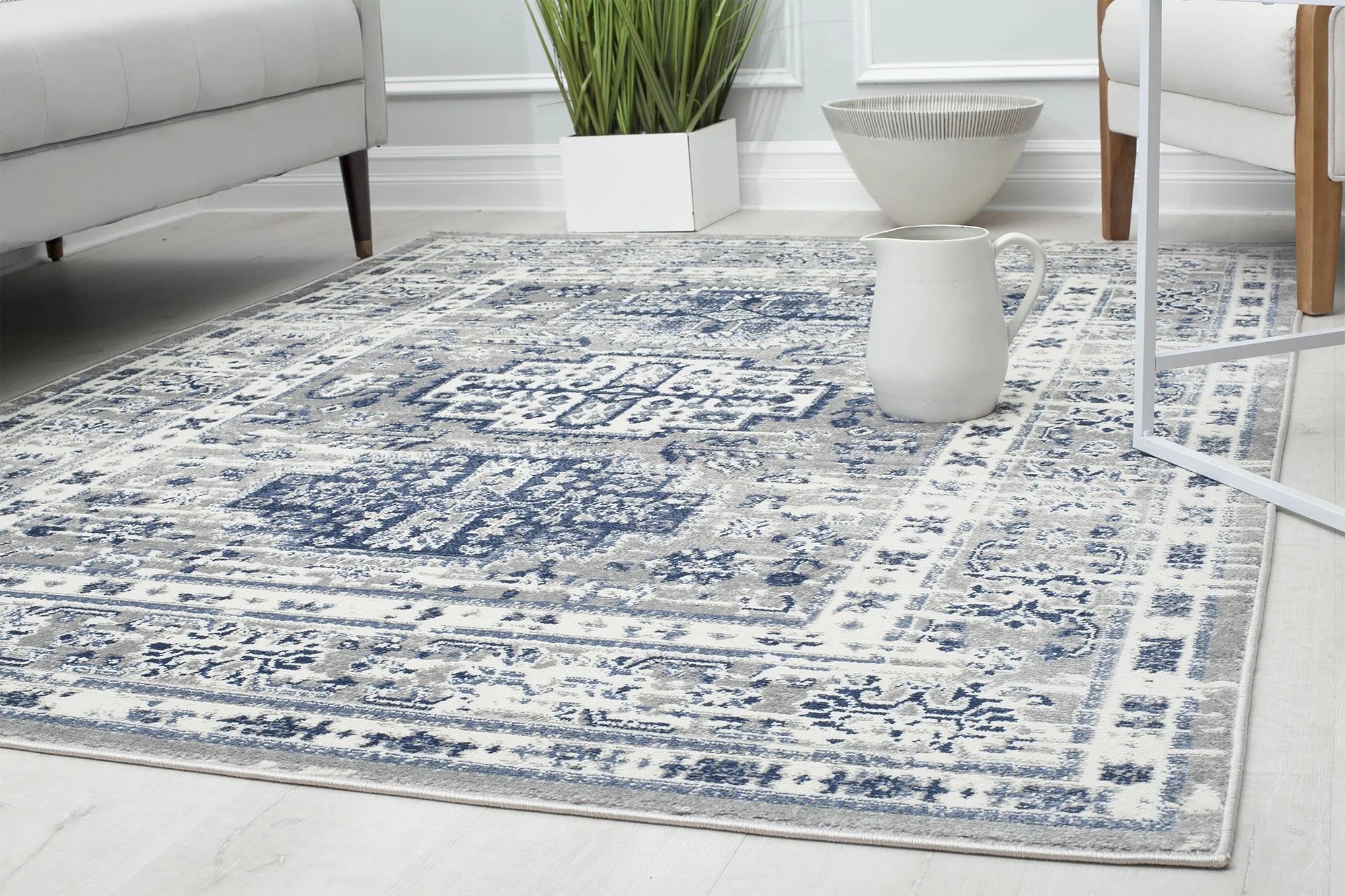 Vintage Transitional Area Rug, 5'3"x7' R44686